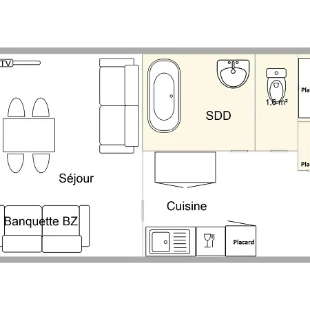 Les Saisies, 1 Pièce, 5 Personnes - Fr-1-594-109 Appartement Hauteluce